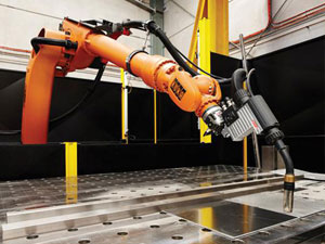 機器人柔性焊接工裝應用